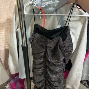 Sparkly black dress from Amazon,